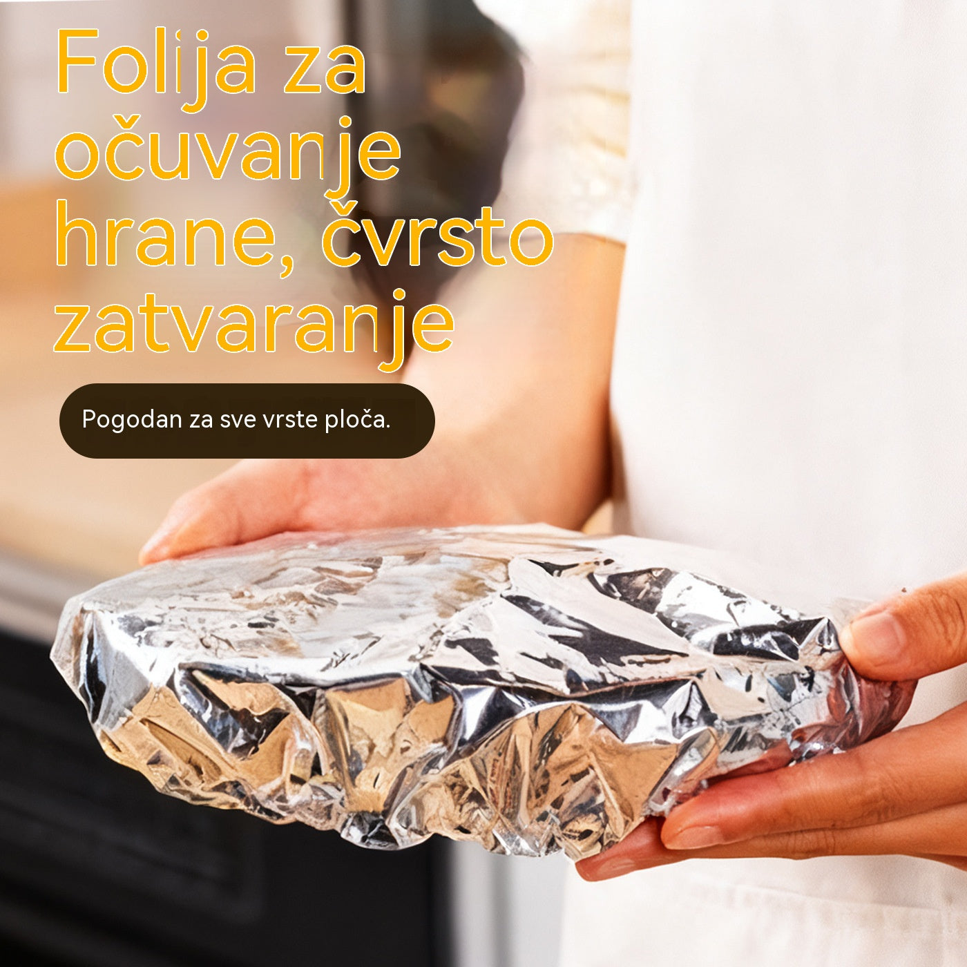 【100 komada】29 eura Izolacijski pokrov od aluminijske folije