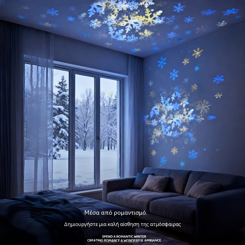 💖🌙Δυναμικό φως προβολής έναστρου ουρανού, ατμοσφαιρικό φως έναστρου ουρανού στον ωκεανό☁️🔥✨