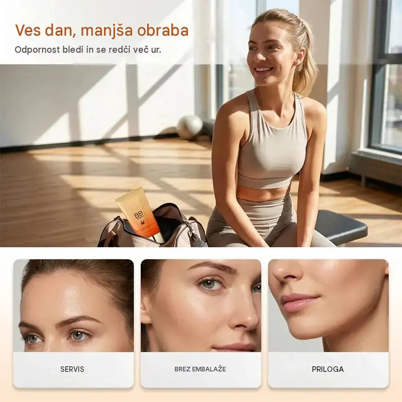 🧡Ponudba zadnjega dne: Kupite enega, dobite drugega brezplačno!! 🧡Vlažilna BB krema za brezhibno, naravno ličenje