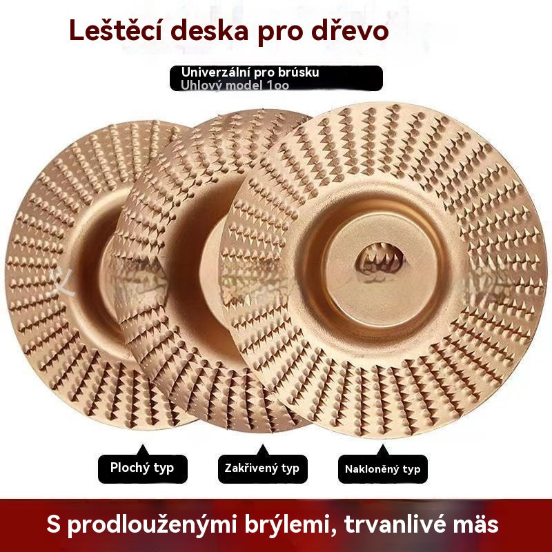 【3 kusy 480 Kč】 Multifunkční kotouč pro tvarování úhlové brusky na dřevo