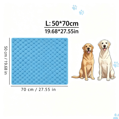 🧊🐶 Ψυκτικό στρώμα για σκύλους και γάτες – η ανακούφιση που χρειάζονται τα κατοικίδιά σας αυτό το καλοκαίρι 🐱✨