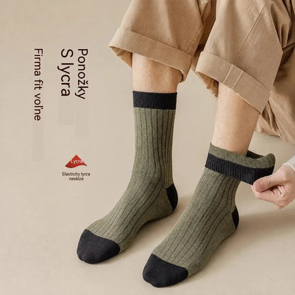 😍🧦【10/20  párov】Pánske bavlnené dezodoračné ponožky, nové 2026, absorbujúce pot