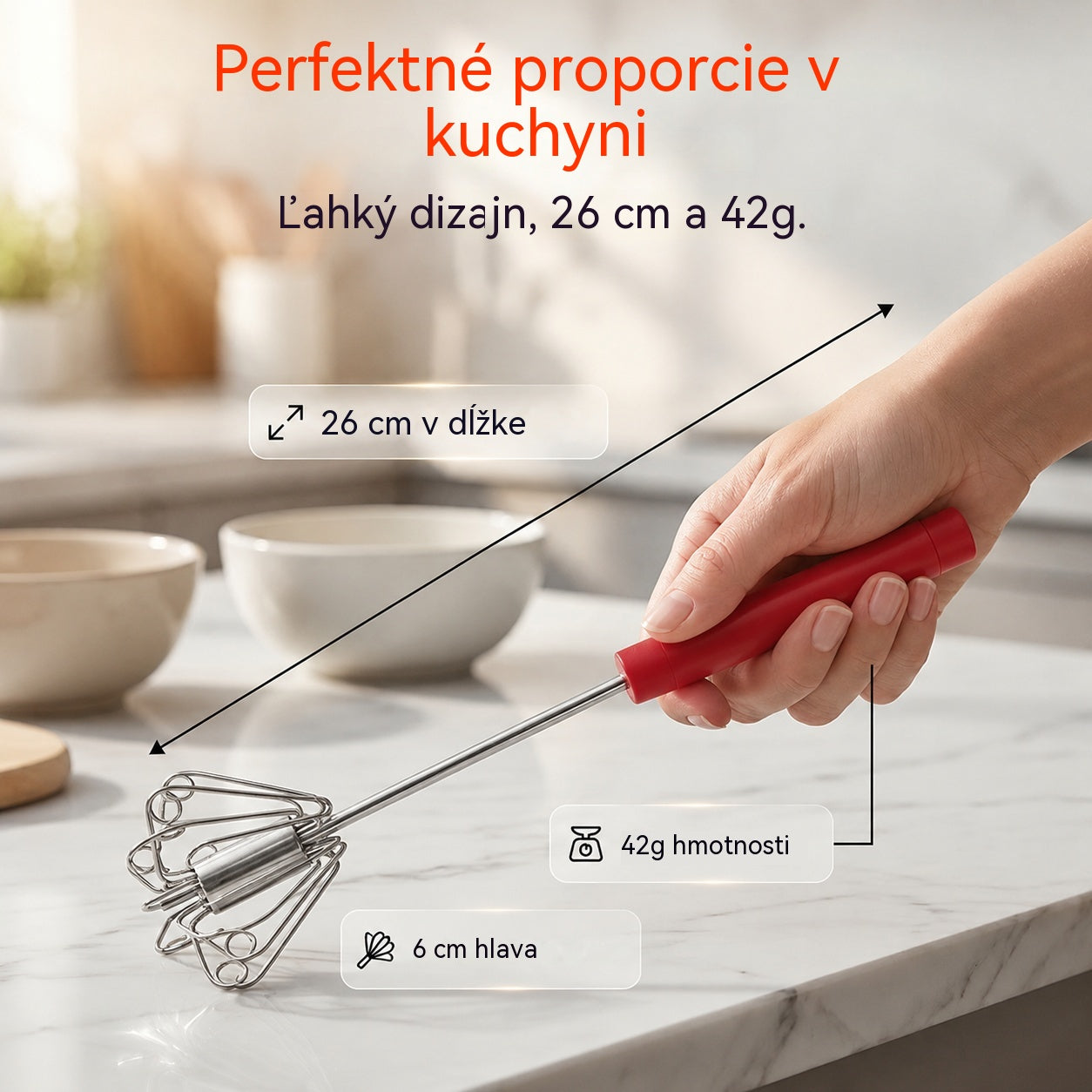 🥳Kúpte 1, získajte 1 zadarmo🥳💞50% zľava! 🥚 Poloautomatická manuálna metlička na vajcia: stlačte a roztočte – nie je potrebná elektrina. Vyšľahá vajcia a šľahačku za pár sekúnd. Šetrná k vašim zápästiam! ✨🧁