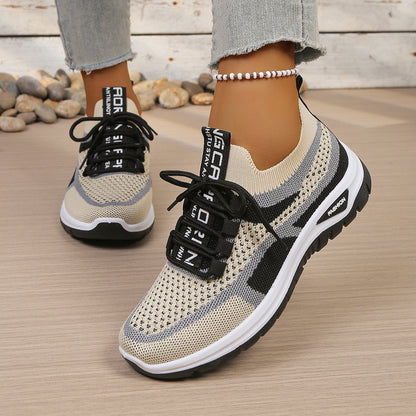 ✨👟【36-53】Γυναικεία παπούτσια casual με κορδόνια, αναπνεύσιμα και mesh✨