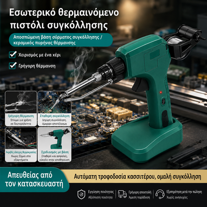 🔥Φορητό πιστόλι συγκόλλησης 60W με εξωτερική θέρμανση και πολυλειτουργική τροφοδοσία φορητής συγκόλλησης