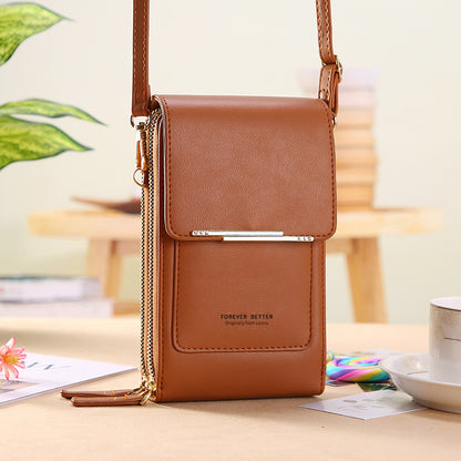 📱👛🔥Καυτές πωλήσεις! 49% ΕΚΠΤΩΣΗ -🎁Γυναικεία τσάντα χιαστί για τηλέφωνο με οθόνη αφής🤩