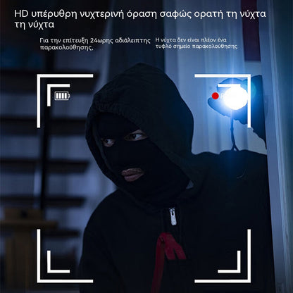 Απομακρυσμένη ασύρματη WiFi έξυπνη παρακολούθηση σπιτιού υπέρυθρη νυχτερινή όραση αμφίδρομη ενδοεπικοινωνία κάμερα υψηλής ευκρίνειας