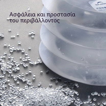25 ευρώ ανά τεμάχιο💧🚰 Πτυσσόμενο δοχείο νερού με βρύση – χωρητικότητας 5 λίτρων, συμπαγές και πρακτικό, ιδανικό για κάμπινγκ 🏕️✨