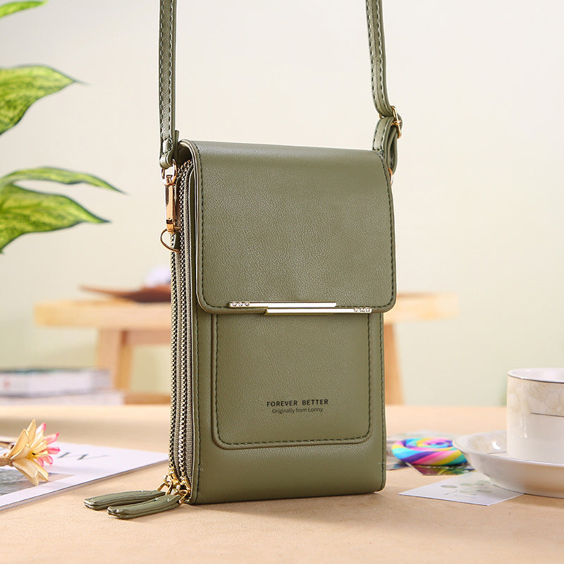 📱👛🔥Καυτές πωλήσεις! 49% ΕΚΠΤΩΣΗ -🎁Γυναικεία τσάντα χιαστί για τηλέφωνο με οθόνη αφής🤩