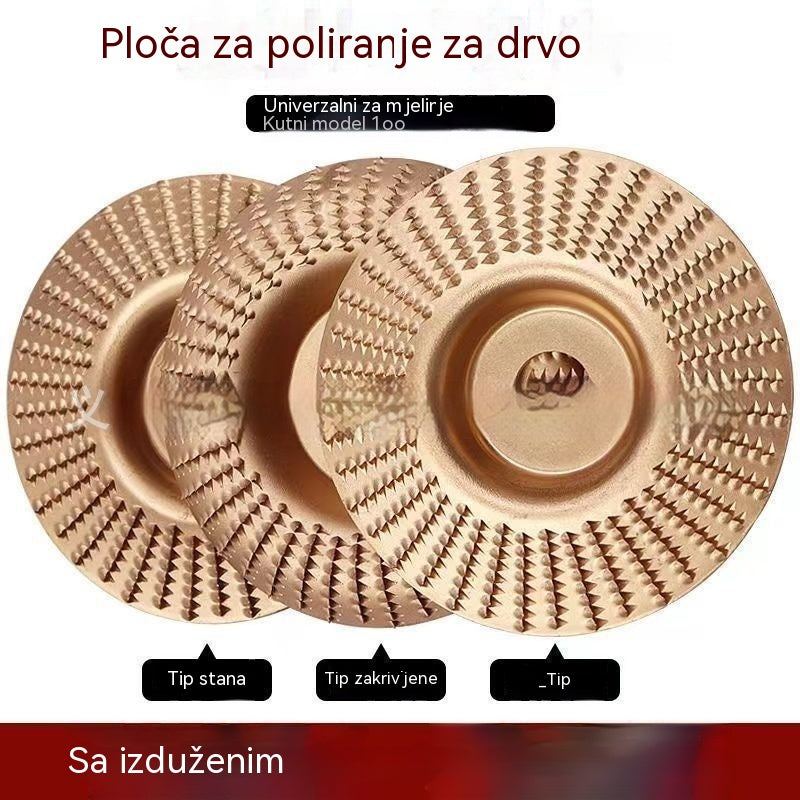 【3 komada 24€】Višenamjenski brusni kotač prikladan za kutne brusilice za obradu drveta