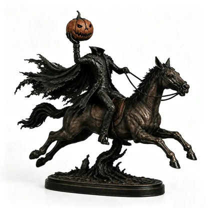 🎃👻 Halloweenská figurka bezhlavého jezdce
