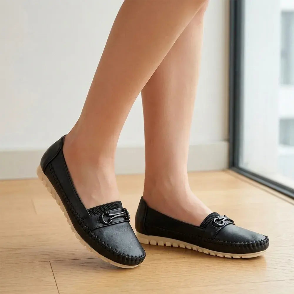 👞【36-43】Dámské ploché nazouvací boty – pohodlné boty na každý den – lehké a vzdušné.