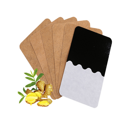 🔥Best Seller - 50% έκπτωση🔥【10 τεμάχια】 Φυτικά επιθέματα τζίντζερ για ανακούφιση από τον πόνο