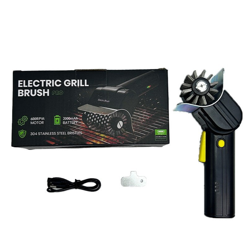 🔋🧹 Čistiaca kefa na elektrický gril – lítiová batéria, multifunkčná a ľahko použiteľná 🔥🍖
