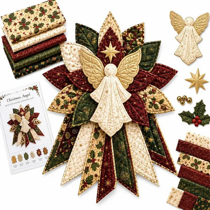 🎄🎁Sada na zavěšení dveří - ručně vyráběná patchworková dekorace