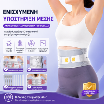 🌟 Απαραίτητη φροντίδα για ηλικιωμένους! 【M-2XL】💪🌟Ζώνη στήριξης οσφυϊκής χώρας，Προστατευτικός και υγειονομικός εξοπλισμός✅ 【Σύσταση γιατρού】