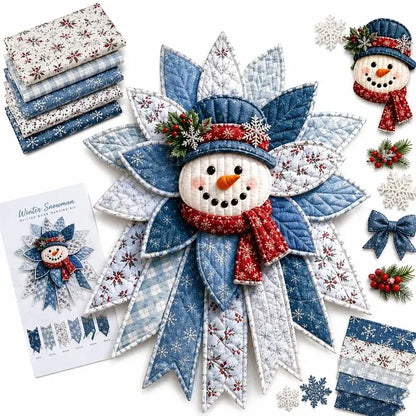 🎄🎁Sada na zavěšení dveří - ručně vyráběná patchworková dekorace