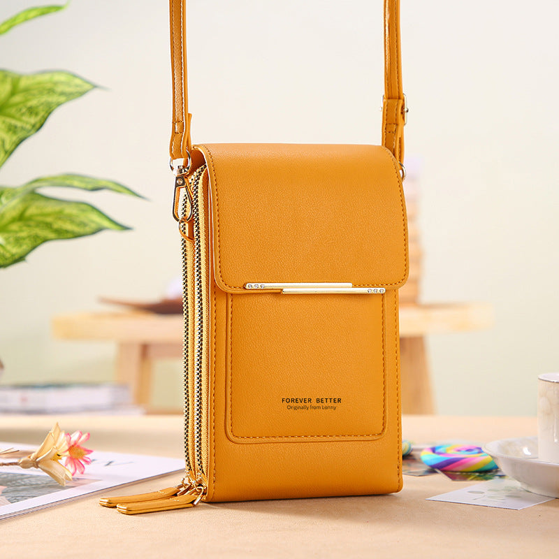 📱👛🔥Καυτές πωλήσεις! 49% ΕΚΠΤΩΣΗ -🎁Γυναικεία τσάντα χιαστί για τηλέφωνο με οθόνη αφής🤩
