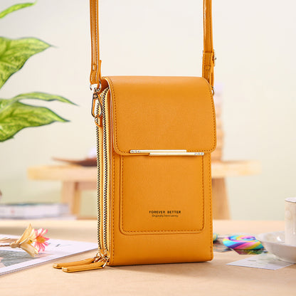 📱👛🔥Καυτές πωλήσεις! 49% ΕΚΠΤΩΣΗ -🎁Γυναικεία τσάντα χιαστί για τηλέφωνο με οθόνη αφής🤩