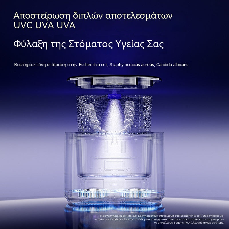 ❄️Ειδική Προσφορά Summer Fresh: 50% Έκπτωση! 🦷Υπερηχητικός Καθαριστικός Οδοντοστοιχιών UV-C – Αποκτήστε πιο φρέσκα, καθαρά δόντια σε μόλις 5 λεπτά!