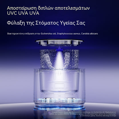 ❄️Ειδική Προσφορά Summer Fresh: 50% Έκπτωση! 🦷Υπερηχητικός Καθαριστικός Οδοντοστοιχιών UV-C – Αποκτήστε πιο φρέσκα, καθαρά δόντια σε μόλις 5 λεπτά!