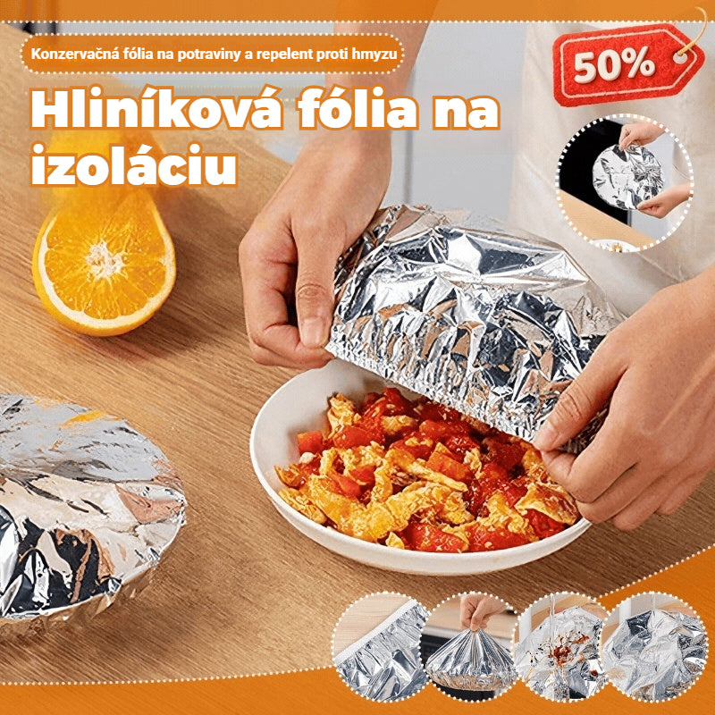 【100 kusov】27 eur Izolačný kryt z hliníkovej fólie