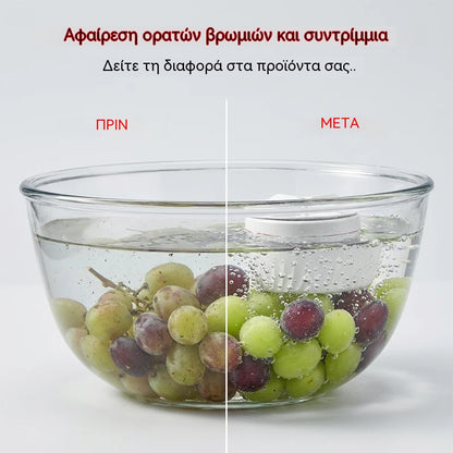 28 ευρώ ανά τεμάχιο 🥗 Φορητό πλυντήριο φρούτων και λαχανικών