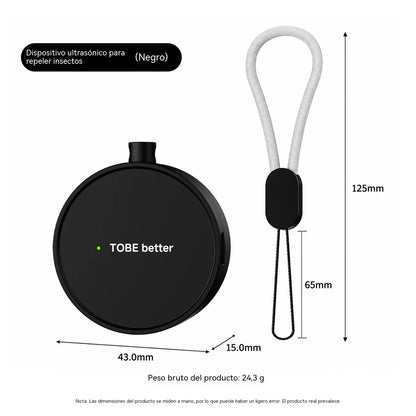 【2 piezas 26 euros】 Repelente de pájaros ultrasónico portátil | Ahuyentador automático para palomas, ideal para balcones, jardines y exteriores