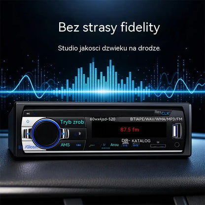 🎵Bluetooth autorádio, autorádio Supersonic – užijte si bezdrátový vysoce věrný zvuk při každé jízdě.