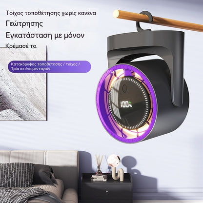 🧊🍃Νέος επιτραπέζιος ανεμιστήρας χωρίς πτερύγια τύπου τουρμπίνας (μπορεί να τοποθετηθεί στον τοίχο)