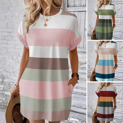 【S-5XL】👗 Νέο φόρεμα μόδας, κλασικό σχέδιο, κομψό και απλό
