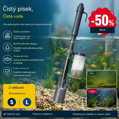 1 kusy 610 Kč🔥 Elektrický čistič substrátů pro akvária