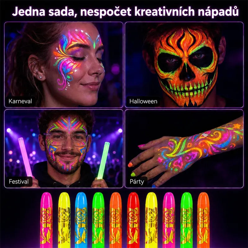 🎃✏️Vánoční dekorativní barevné fixy