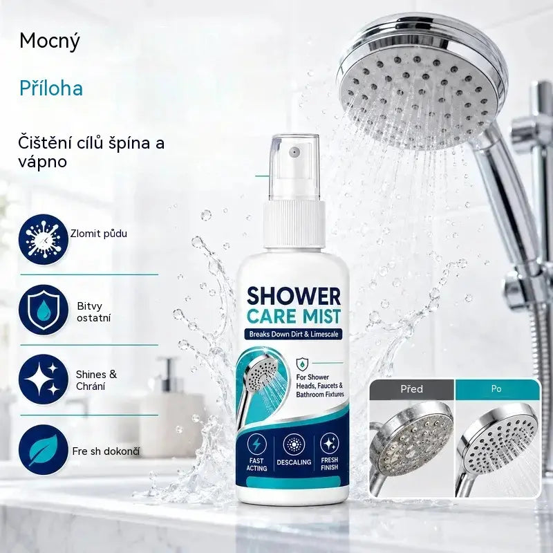 🚿💧Rychle působící odvápňovací sprej do sprchy