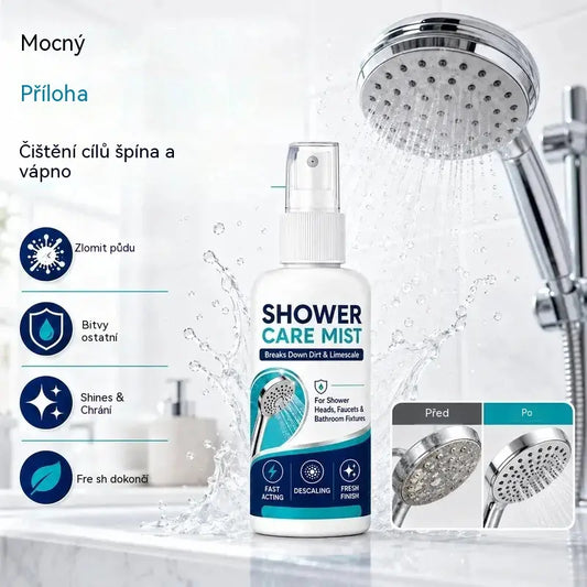 🚿💧Rychle působící odvápňovací sprej do sprchy