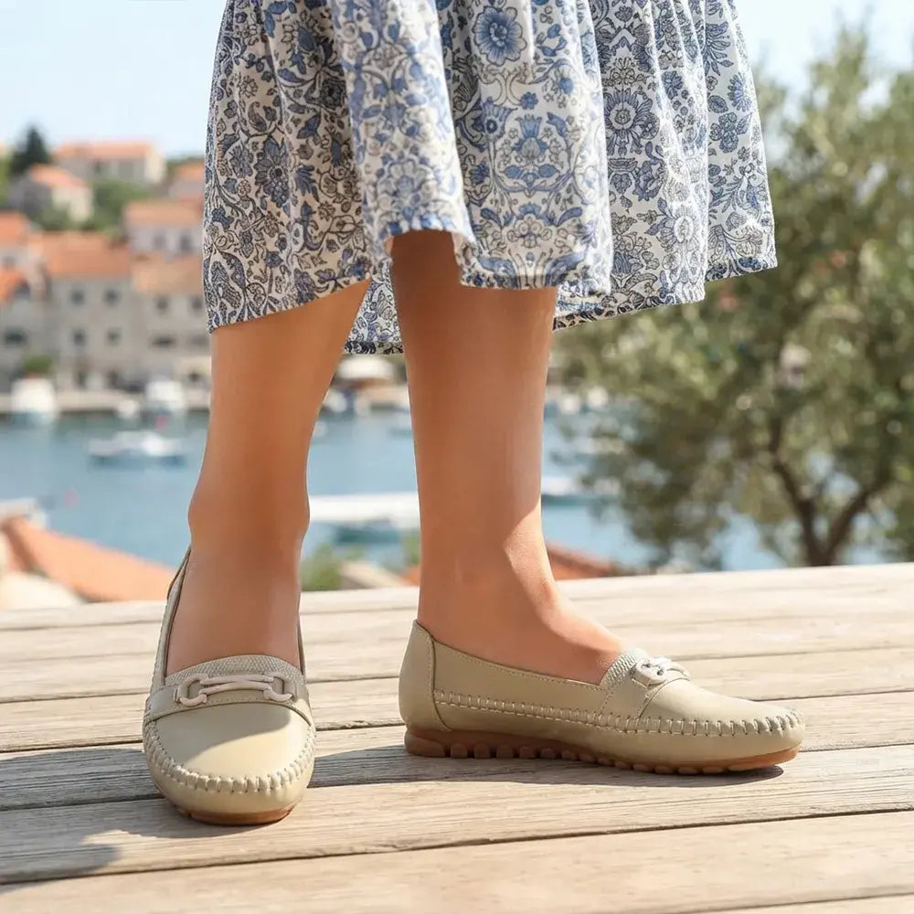 👞【36-43】Dámské ploché nazouvací boty – pohodlné boty na každý den – lehké a vzdušné.