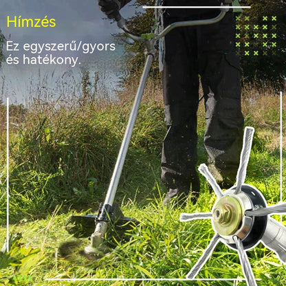 【2 darab 8700 Ft】Cserélhető vágófej fűnyíróhoz/bozótvágóhoz - Acél vágófej fűvágáshoz
