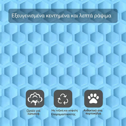 🧊🐶 Ψυκτικό στρώμα για σκύλους και γάτες – η ανακούφιση που χρειάζονται τα κατοικίδιά σας αυτό το καλοκαίρι 🐱✨
