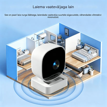 Kaugjuhtimisega WiFi nutika kodu jälgimine infrapuna öise nägemisega kahesuunaline intercom kõrglahutusega kaamera