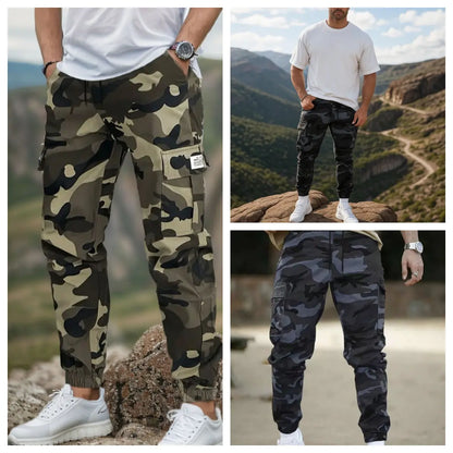 🛠️ 60 % POPUST! 👖 Trpežne taktične delovne hlače - mešanica najlona in bombaža, veliko funkcionalnih žepov, idealne za delo na prostem 🌲