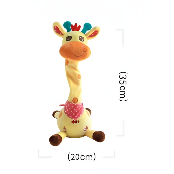 🦒👼Interaktiivne pehme kaelkirjak, 🎵armas väike kaaslane, kes laulab koos sinuga.