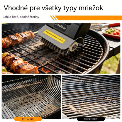 🔋🧹 Čistiaca kefa na elektrický gril – lítiová batéria, multifunkčná a ľahko použiteľná 🔥🍖