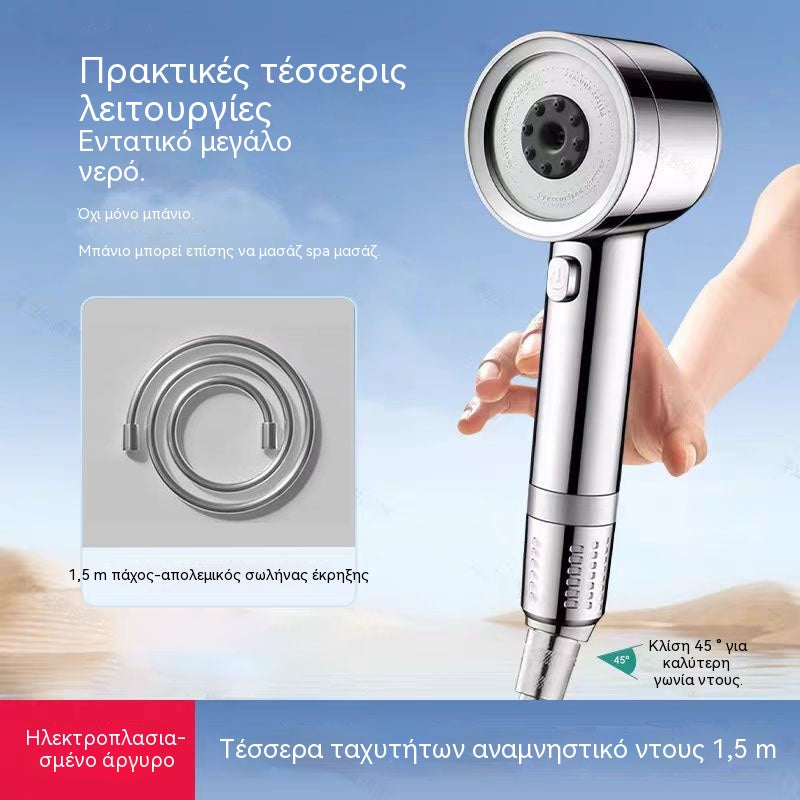 Σετ Κεφαλής Ντους Υψηλής Πίεσης με Φιλτράρισμα