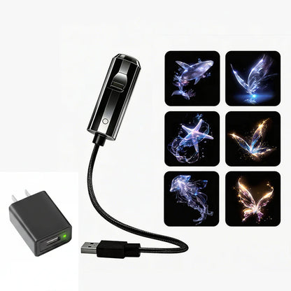 🌃🐋💡Νυχτερινό φως προβολέα USB Starry Sky