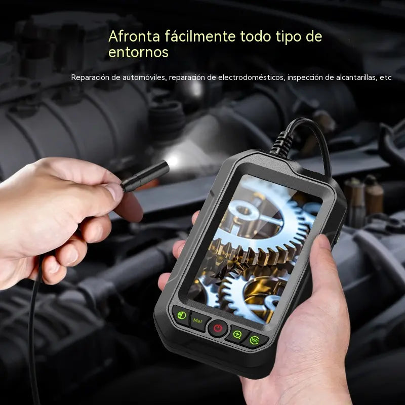 ¡Promoción por tiempo limitado: 50% de descuento!  Cámara endoscópica portátil HD 1080p con pantalla de 4,3" – Impermeable (IP67), inspección de precisión, batería de larga duración ✨
