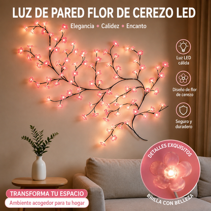 ✨ Ευέλικτα φώτα LED σε σχήμα κληματαριάς και λουλουδιών: διακοσμήστε το σπίτι σας με μια μαγική και ζεστή ατμόσφαιρα 🦋💡