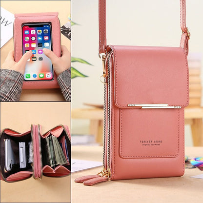 📱👛🔥Καυτές πωλήσεις! 49% ΕΚΠΤΩΣΗ -🎁Γυναικεία τσάντα χιαστί για τηλέφωνο με οθόνη αφής🤩
