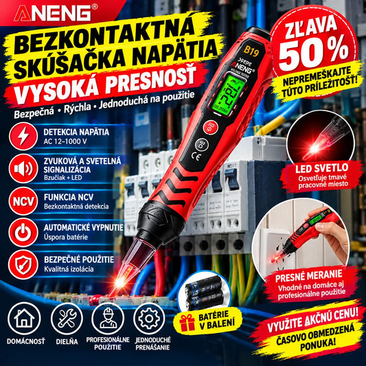 🔧🧰【Kupte 1, druhý získáte zdarma】🔥Bezpečný detektor napětí