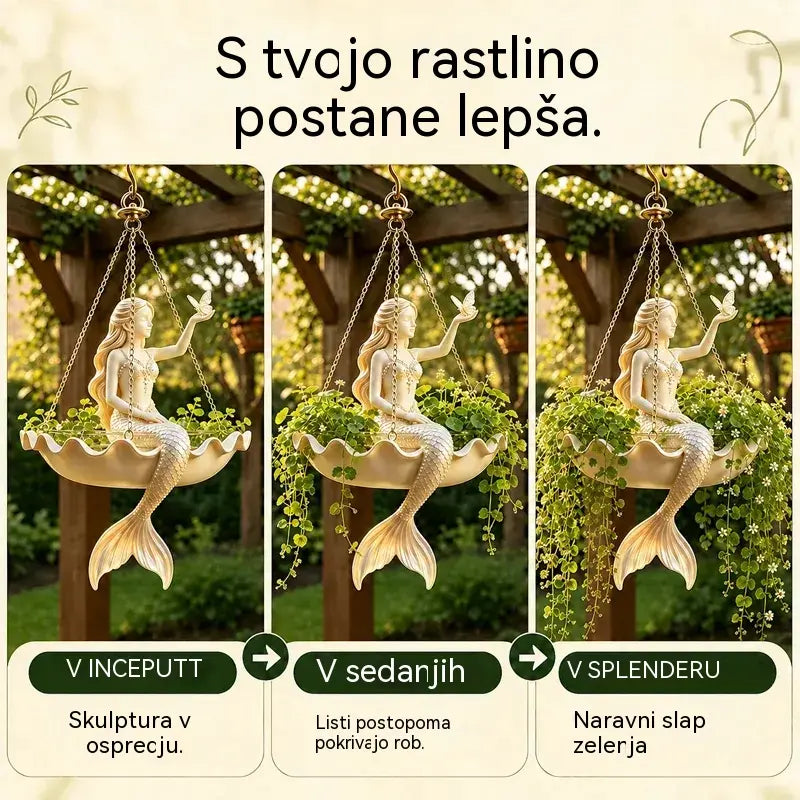 ✨ Spremenite svoj vrt v pravljico! Dekorativni viseči sadilnik z umetniškim, pravljičnim dizajnom! 🌸🧚‍♀️