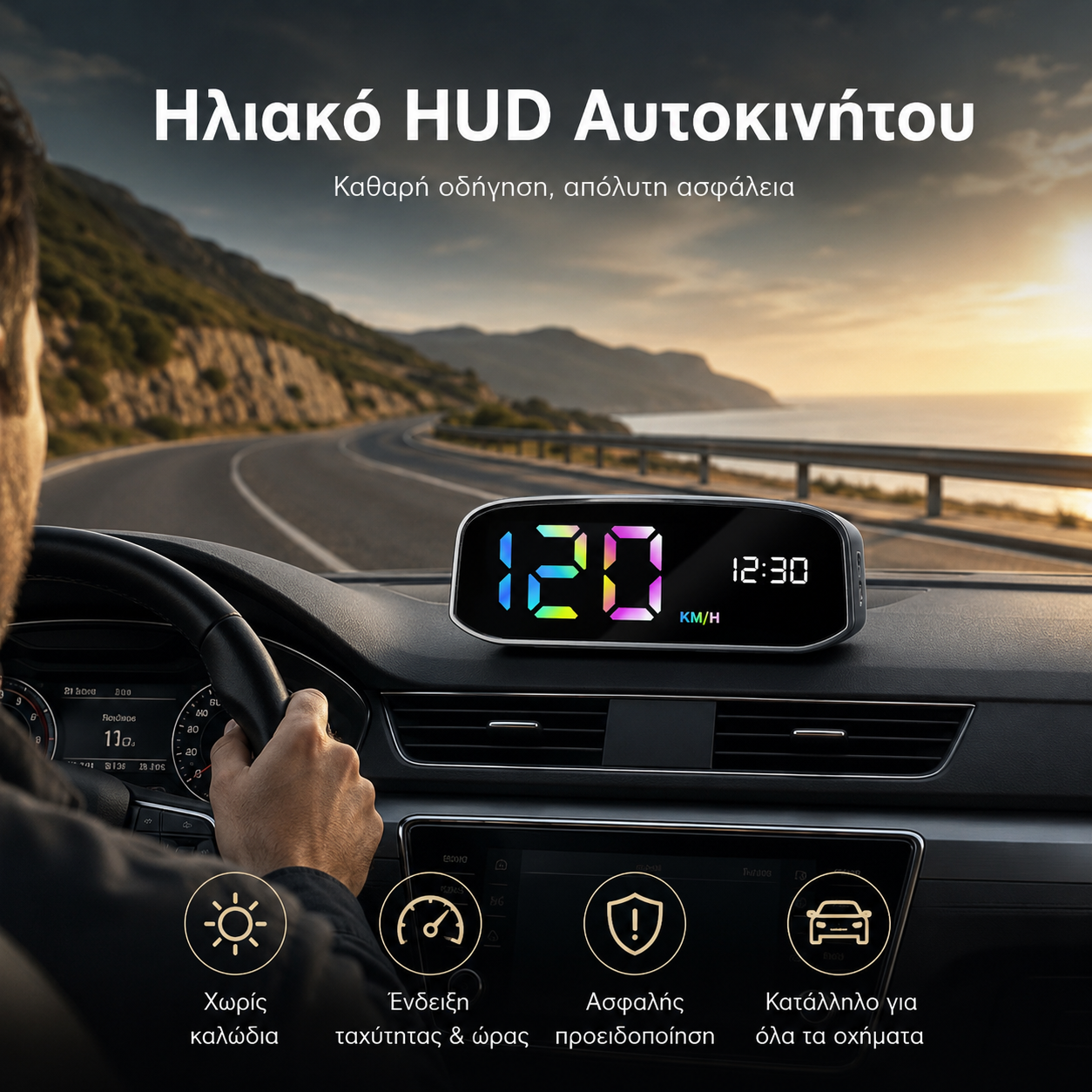 🚗🔥χρονικά περιορισμένη ειδική προσφορά🔥Ηλιακή οθόνη για ταχύμετρο αυτοκινήτου